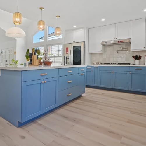 Flooret 12” Cut Sample Luxury Vinyl Plank Flooring | DIY Click Installation, 40 Mil Wear Layer, Waterproof and Scratch Resistant LVP | Yuzen Signature