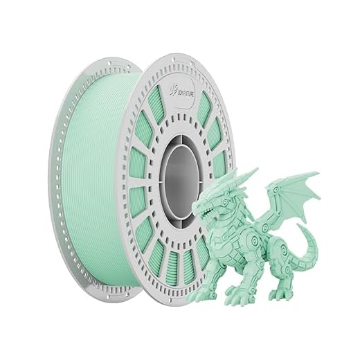 JOY FUTURE PLA Matte 3D Printer Filament, PLA Filament Neatly Wound 3D Printing Filament 1.75mm, Dimensional Accuracy +/- 0.02 mm, Fit Most FDM 3D Printers, 1kg Spool (2.2lbs) (Green)