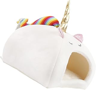 BESTOYARD 3 Pçs Ninho De Hamster Pequeno Animal Quente Caverna Rato Tenda Cama Pequena Gaiola Rede Quente Cama De Gato Rato Cama Quente Esquilo Cama Quente Hamster Cama Quente Gaiola Ninho