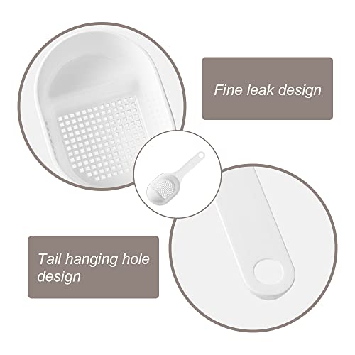 2 Pcs Flour Dusters Fine Mesh Flour Sifters Simple Design Sugar Shakers For Kitchen Cooking #TOP2