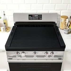 Noodle Board Stove Cover with Handl...