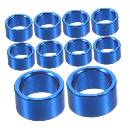 FUNOMOCYA 10pcs Pigeon Foot Rings Bird Leg Bands Aluminium Identification Bands for Pigeons and Dove Training