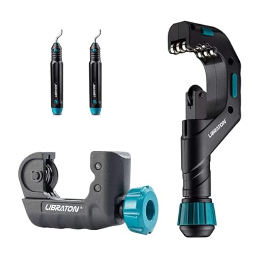Libraton Tube Cutter, Mini Tubing Cutter, Heavy-Duty Pipe Cutter With Deburring Tool For Copper Pipe, Aluminum Pipe, Thin Stainless Steel Pipe #TOP23