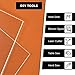 2 Pack Clear Acrylic Plexiglass Sheet 12