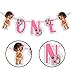 BBY Mna One Banner – Adorable First Birthday Decoration | Vibrant & Durable | Perfect for Party Celebrations | Easy to Hang | Make Your Baby’s Special Day Memorable!