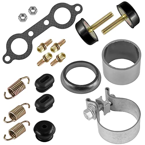 Caltric Muffler Silencer Kit Polaris RZR 800 / S 800/4 800