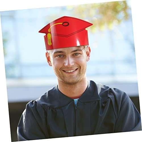 Didiseaon 12pcs Graduation PhD Paper Cap class of 2023 cap DIY graduation paper hats DIY graduation hats graduation party supplies bachelor graduation hat kids gift adjustable top hat child