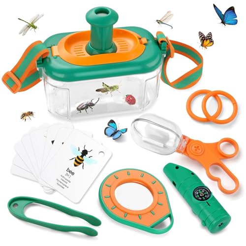 Kit de capture d'insectes pour occuper les enfants au camping