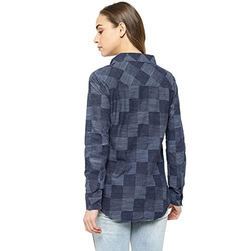 Image of PINACOLADA Women's Checkered Casual Shirt