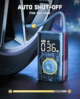 Fanttik X9 Pro Elektrische Luftpumpe, Akku Fahrradpumpe, mechanisches Grau – Ansicht 5