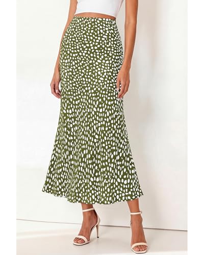 Image of BTFBM Satin Skirts for Women Trendy 2026 Summer Fall