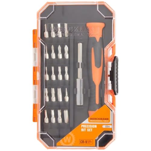 Generico 22-Piece Precision Screwdriver Set in Portable Case, Orange