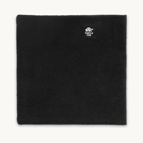 Turtle Fur Kids Chelonia 150 Classic Fleece Neck Warmer, Ages 3-6, Black