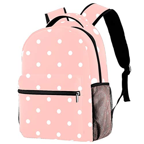 Sac à dos rose pour enfants et garçons avec grand volume ordinateur