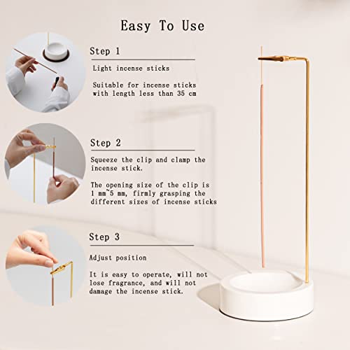 Ceremony Incense Holder For Sticks,Upside Down Incense Burner With Incense Sticks Holder For Meditation Yoga Spa Room Decor #TOP3