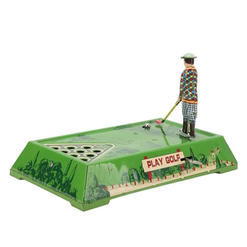 Syrisora ​​relógio de Brinquedo Vintage, Folha de Flandres, Jogo retrô de Golfe, Jogos Internos, Bri