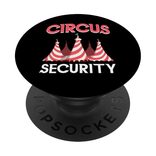 Circus Security Circus Party Ropa de circo PopSockets PopGrip Intercambiable