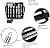 11pcs Accessories Grilling Tools Set,Stainless Steel Tools with Thermometer,for Cooking,Backyard Outdoor Camping