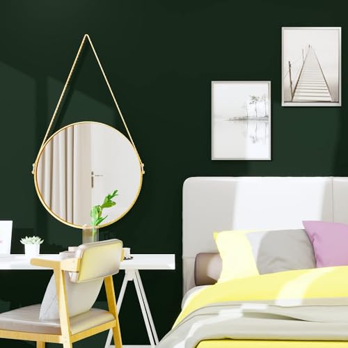 Image of HOME13 Matte Olive Green Wallpaper Self Adheisve Vinyl Decorative Waterproof Wallpaper for Kitchen Cabinet Countertop (12 X 120 inch)