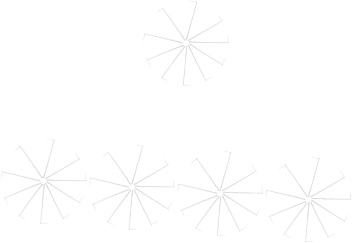 BESPORTBLE 100pcs Practical Pinwheel Parts for Windmill Replacement Rods Safe for DIY Projects