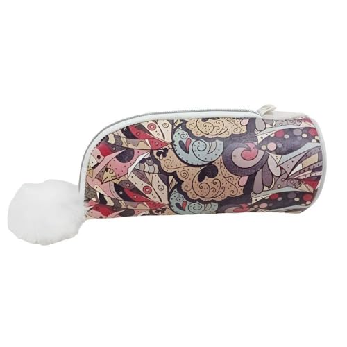 Estojo Escolar Daterra Neoprene Vertical Hanna Cores