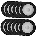 ERINGOGO 12 Stück Teiliges Pinch Roller für Kassettenrekorder Verschleißfeste Gummi antriebsrollen Kompakt und Langlebig Geeignet für Audio Radio Videorekorder und CD player Reparatur