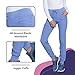 HeartSoul Women's Medical Scrub Jogger Pants Contemporary fit Drawstring Waistband Jogger with 5 Pockets - HS030P, XL Petite, Ciel