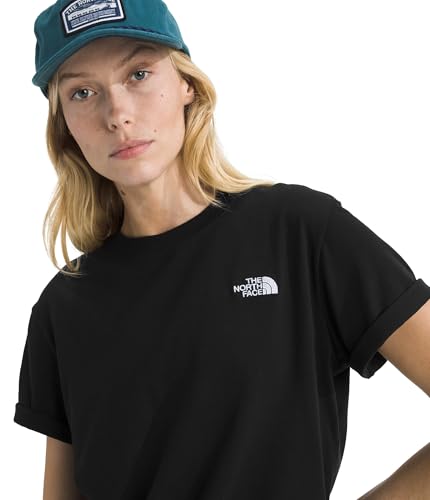 Image of THE NORTH FACE Women's Evolution Simple Dome Relaxed Short-sleeve Tee | Cotton T-shirt With Classic Embroidered Logo