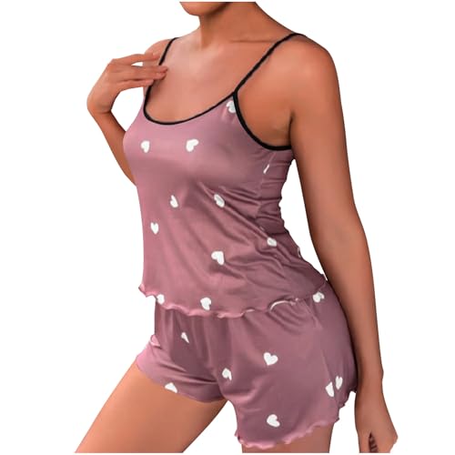 Pyjama d'été confortable avec short de détente pour vos week-ends cocooning