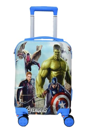 Image of ADSON PC Kids Trolley 360 Rotating Luggage 360 Wheels Non-Breakable Exclusive Edition 20 Inch Kids Hardsided Suitcase with 4 Wheels, 360 Wheel Travel Trolley Bag