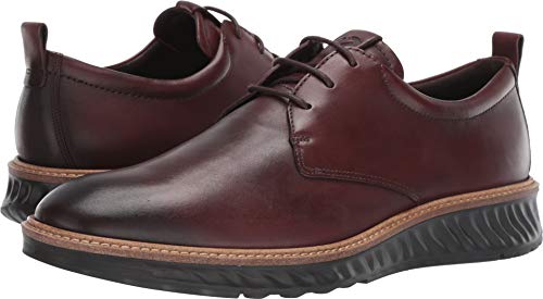 Image of ECCO Men's Cognac St.1 Hybrid Formal Shoes - UK- 8