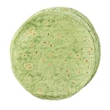 Spinach & Herb Soft Wraps / Tortilla Wraps Jumbo Size Pack Of 3 (12 Per Pack)