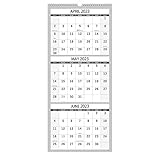 2023-2024 Wall Calendar – Apr.2023 - Jul.2024, 3 Month Calendar Vertical Display, 3-Month Wall Calen