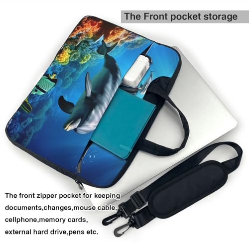 Bolsa para Laptop con Diseño de Delfín Marino miniatura 3