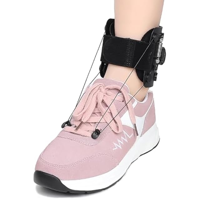 Ankle Brace, Foot Drop and Inversion Corrector, Custom Tension Adjustment, Improve Walking Posture, Ankle Training Equipment
