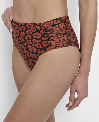 DKNY Women's Set ̶ U-Wire Bikini Top & Mid Rise Shirred Bottom with Tummy Control3