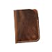 Minimalist leather credit card sleeve holder / personalized slim leather business card case wallet Gift wrap CH056V