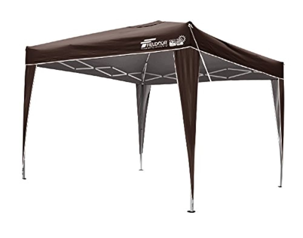 3.0ｘ3.0m ワンタッチタープテント FIELDOOR オレンジ FIELDOOR ワンタッチテント200 オレンジ｜Yahoo!フリマ（旧