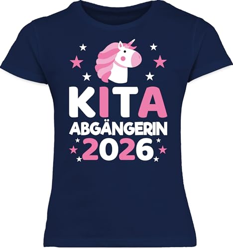 T-Shirt Mädchen Schulanfang Schulkind - Einschulung - Kita Abgängerin...