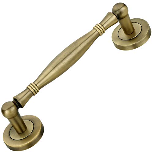 Image of FAST Dh43 Main Door Pull Handle For Pull And Push All Type Home & Office Doors (8 Inch Brass Antique)
