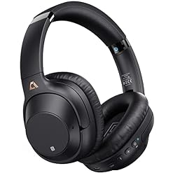 Ankbit E500Pro Casque Audio Bluetooth Antibruit Actif Hybride, Casque Supra-auriculaire sans Fil avec Micro HD Intégré… - Les Beatles, Paul McCartney, John Lennon, RIngo Starr, George Harrison