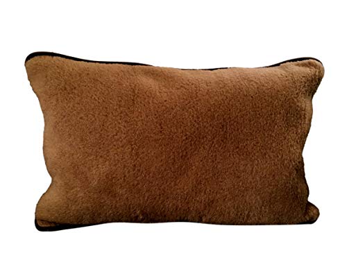 Almohada de camel + almohada de lana merino (50 x 70 cm)
