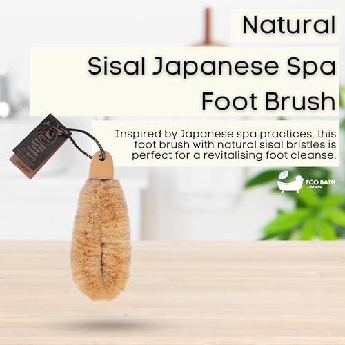 Eco Bath London Natural Sisal Japanese Spa Brush - Image 2
