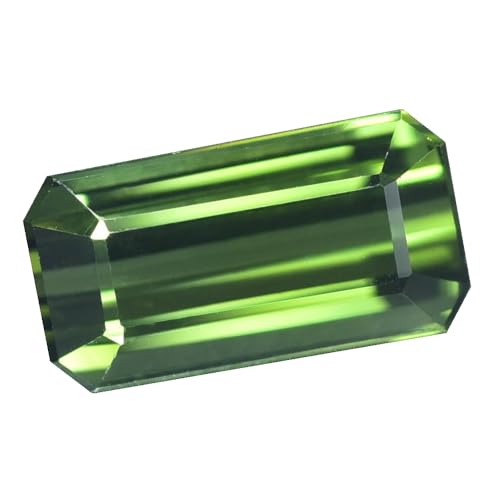 Image of Generic 2.19CT STUNNING VVS OCTAGON UNHEATED GREEN TOURMALINE NATURAL, 20240402.02.2.19gt