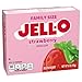 Jell-O Strawberry Gelatin Dessert Mix, Family Size, 6 oz Box