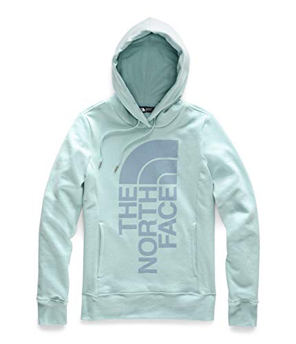 The North Face Women's Trivert Patch Pullover Hoodie, Windmill Blue, L