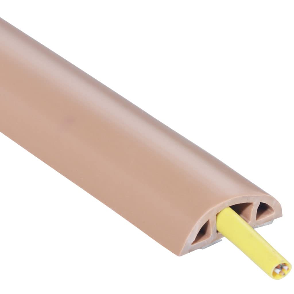Anti Passo Canalina Passacavi Impermeabile Pavimento Cavi Calpestabile Ritardante di Fiamma Proteggere Cavo Pavimento Autoadesiva Canalina Copricavi da Pavimento (Color : D30-D, S : 10m)
