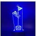 Produktbild Innenbeleuchtung Spielcharakter Fahnenmast 3D Nachtlicht 7 Farben LED Innenbeleuchtung Tischlampe Geschenke für Kinder Schlafzimmer Dekor