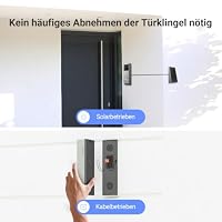 EZVIZ EP3x Kabellose Türklingel mit Smartem Bildschirm SD7, 2K & 2MP – Ansicht 4