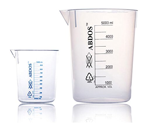 Bécher en Polypropylène 500ml pour mélanges et dosages précis